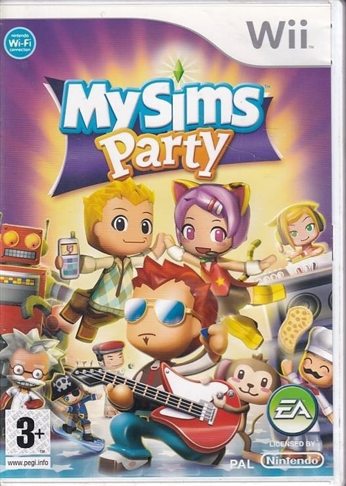 MySims Party - Wii (B Grade) (Genbrug)